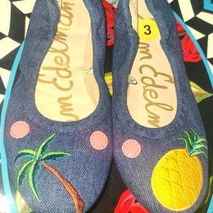Sam Edelman Denim Flats